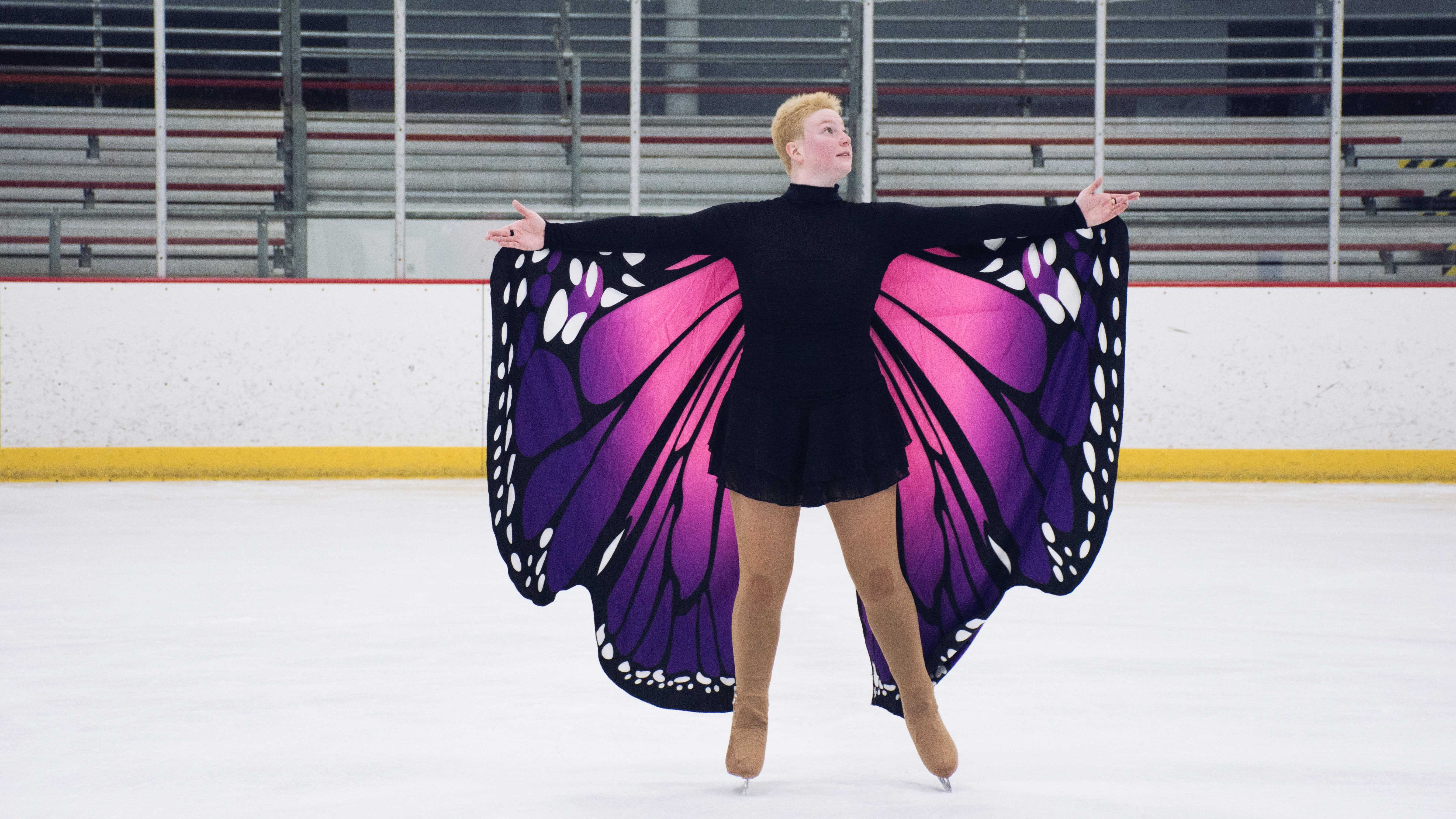 kievit performs her 2020 butterfly program.
