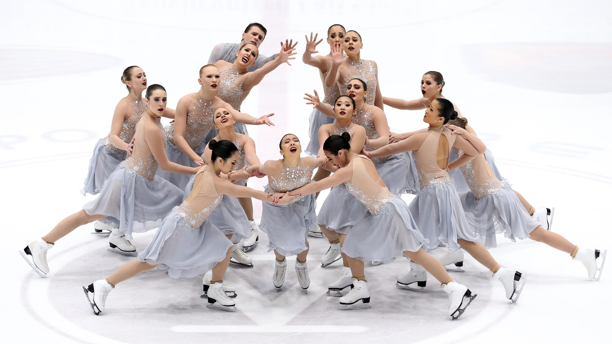 The Haydenettes perform at California Cup in 2019