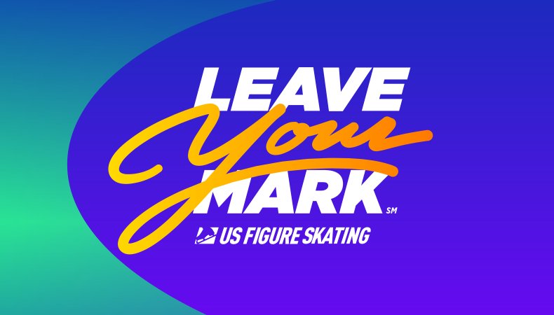 Leave Your Mark logo on a colorful background